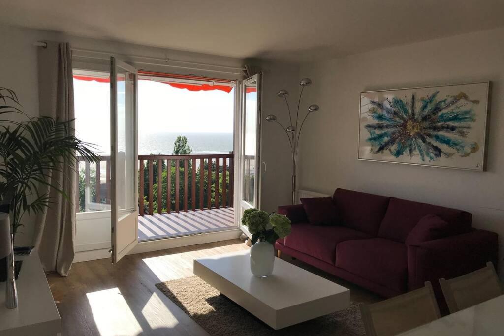 Appartement Avec Vue Imprenable Sur La Mer Trouville-sur-Mer Εξωτερικό φωτογραφία